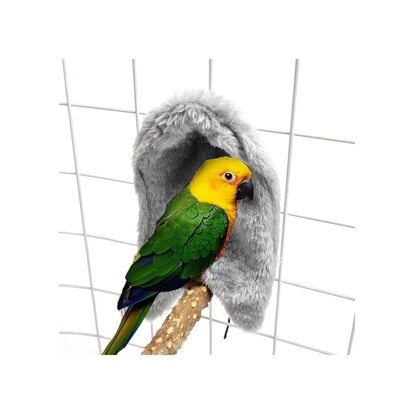 Fochsia Gri M Kuş Battaniyesi, Yumuşak Polyester, Sıcak Kuş Yuvası Ve Pelerin