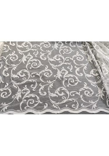 Evdepo Home Kullanıma Hazır Örme Tül Perde (543666960)
