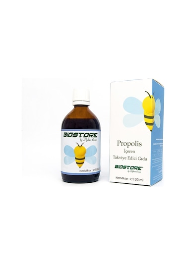 BioStore Propolis Takviye Edici Gıda (Alkolsüz) 100 ML