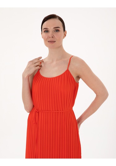 Pierre Cardin Kadın Kırmızı Elbise Dokuma 50301053-vr030 Kırmızı