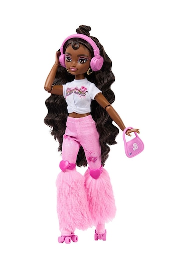 Jfx97 Brooklyn-barbie Dream Besties Paten Partisi Brooklyn Bebek Ve Aksesuarları