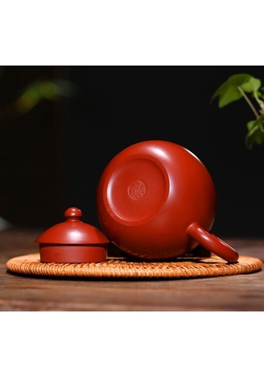 El Yapımı Çay Tencere Ejderha Yumurta Mor Kil Çaydanlık Güzellik Su Isıtıcısı Ham Cevher Dahongpao Butik Çayware Çaydanlıklar Altın - Beyaz