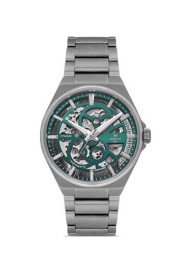 Hislon Automatic Sd157v-15ss Erkek Kol Saati Gri