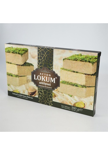 Lokum Atölyesi Antep Fıstıklı Saray Helvası 300 G