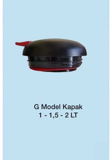 Cooker Ve Relax Marka Uyumlu 1.5-2 Litre Termos Kapağı Siyah