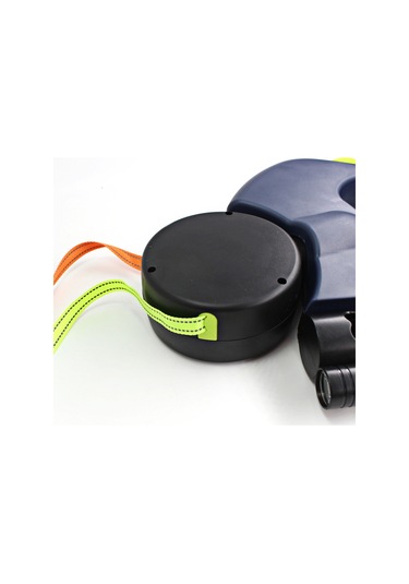 Geekyou Kırmızı Çift Kafa Otomatik Genişleyen Evcil Hayvan İpi - 3 Metre Köpek Gemi Kordonu