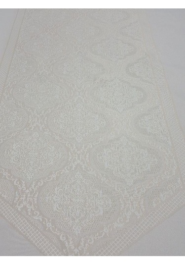 Finezza Roma Lüx Jakar Kumaş Bej Masa Örtüsü Dikdörtgen 160X220 (537116204)