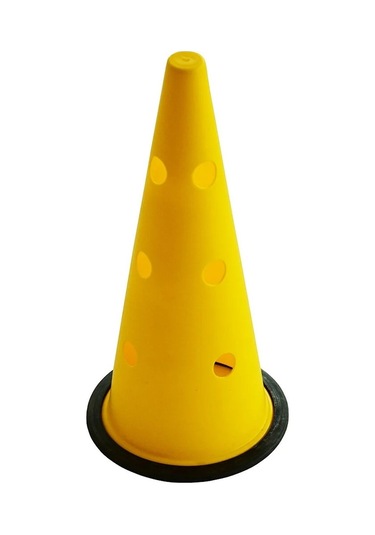 Sarı Delikli Antrenman Hunisi Çok Renkli