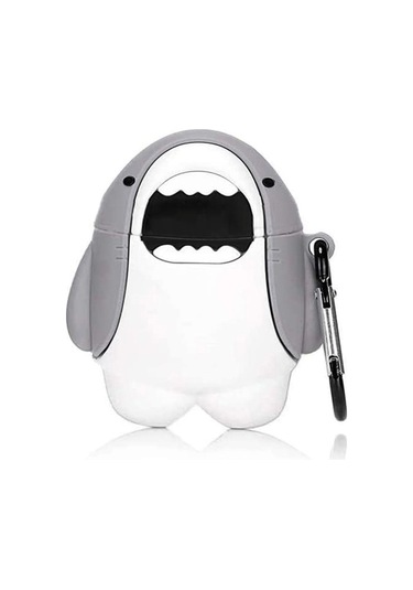 Microsonic Huawei FreeBuds 5 Kılıf Cartoon Figürlü Silikon Crtn-Fgr-Kpkblk