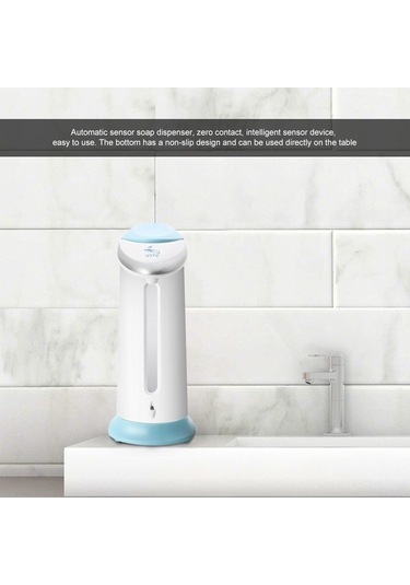 Ulzyvf Otomatik Sensörlü Sabunluk - 400ml El Dezenfektan Dispanseri, Hijyenik Diğer