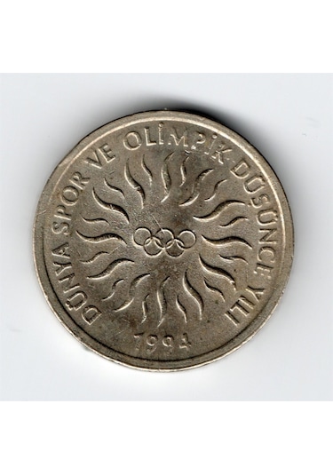 1994 Dünya Spor Ve Olimpik Düşünce Yılı Tedavül 10 Bin Lira Hat