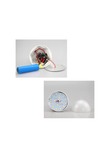 Konesam Güneş Enerjili 12w Led Feneri, İç/ön Dış Aydınlatma, Akıllı Dokunmatik Kontrol, 6500k Soğuk Beyaz, Taşınabilir Ve Yenilenebilir Pil Şeffaf