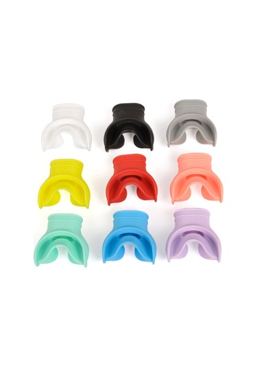 Youtek Renkli Universal Silikon Ağız Takımı: Su Altı Dalış, Yüzme Ve Fşnku İçin Konforlu Solunum Regülatörü Pembe, Tek Boyut