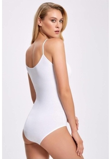 Ilke Kadın Likralı Kançalı Ip Askılı Body 248/249 - 3 Adet