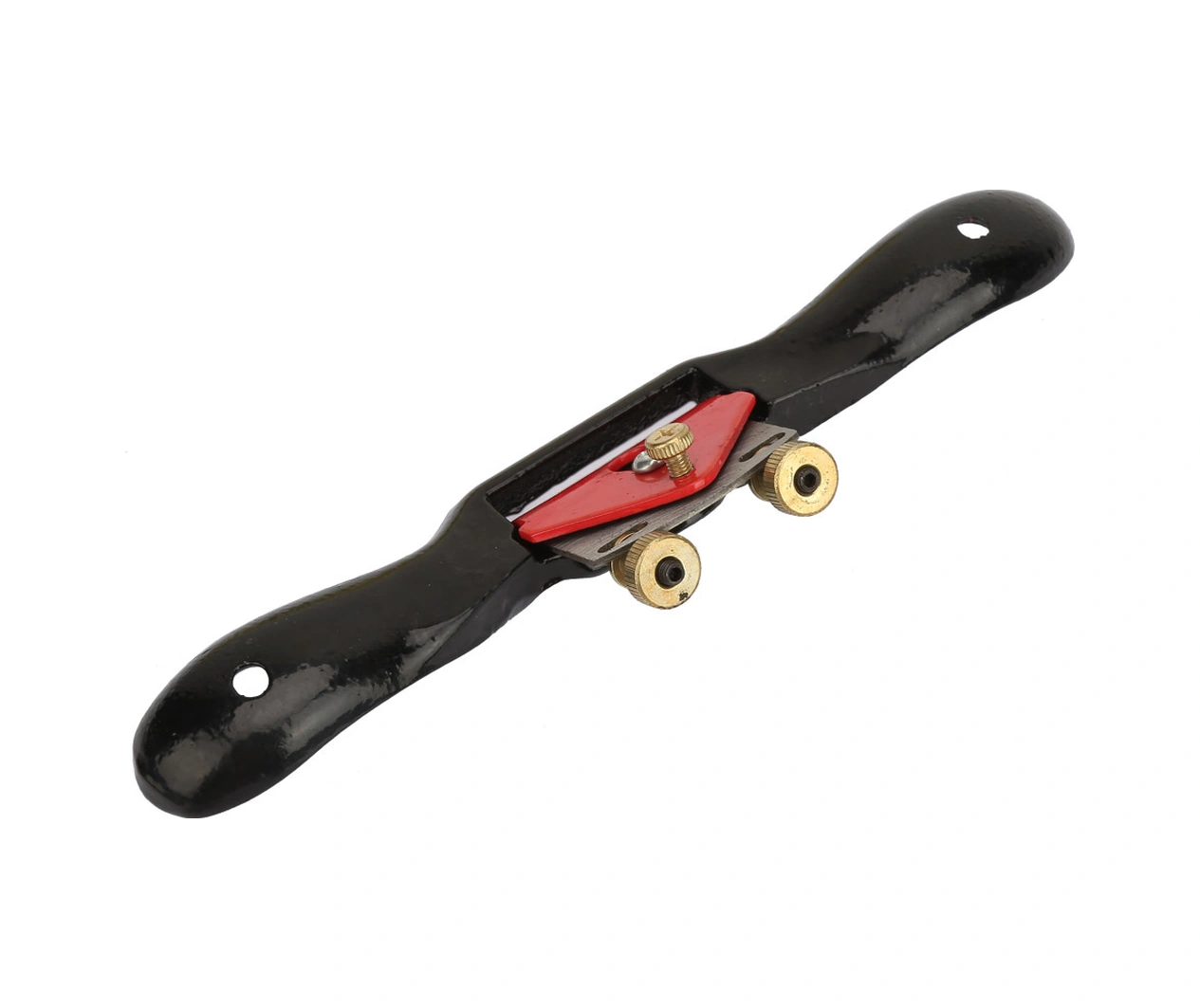 Tenfowee Ahşap İşleri İçin Çift Vida Ayarlı, Dayanıklı Çelikten Yapılmış 10 İnç Kırmızı-siyah Uçak Testeresi - Dairesel, Eğri Ve Köşe Düzenleme