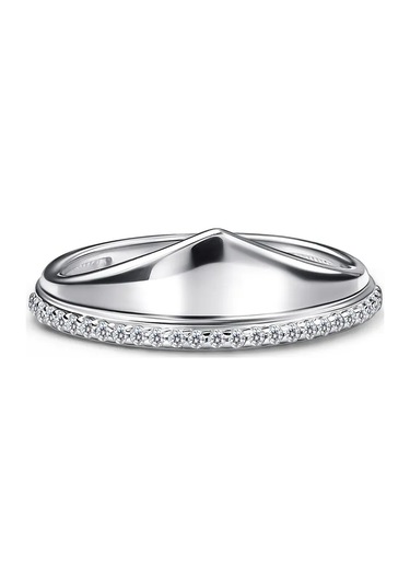 Fly Jewelry 925 Ayar Gümüş Yüzük Taşlı Zirkon İle 456819817 Gri