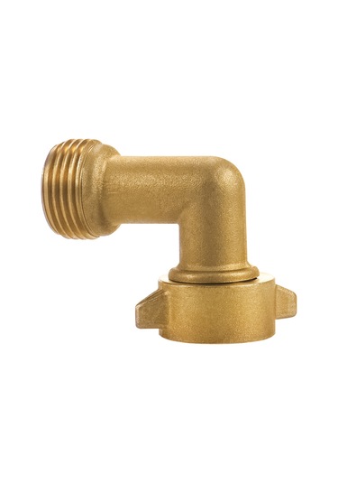 Neevoyu 2 Adet Altın Renkli Bakır Bahçe Hortumu 90 Derece Döner Dirsek Valfi - Bağlantı Adaptörü Diğer