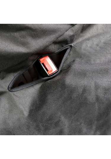 Gajeena Su Geçirmez Arka Koltuk Kılıfı - Evrensel Uyumlu, Kolay Kurulumlu, Dayanıklı Siyah Kumaş 112 Karakter