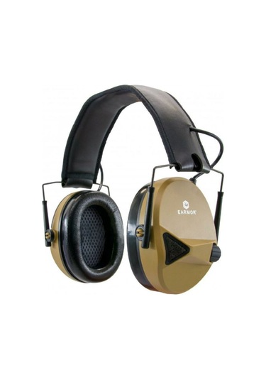 Opsmen Earmor Elektronik Atış Kulaklığı Brown Kahverengi M30-cb