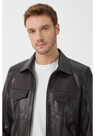 Foley Kahverengi Deri Mont 001