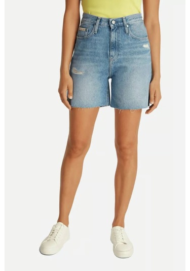 Calvin Klein Kadın Şort-j20j225513 Denim