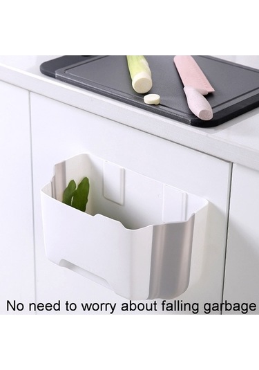 Createtech Katlanabilir Organizatörlü Mavi Çöp Kovası Ev Ve Araba İçin