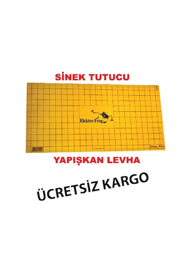 Sinek Tutucu-Öldürücü Yapışkan Bant-Seçenekli Ebatlarda 10 Adet