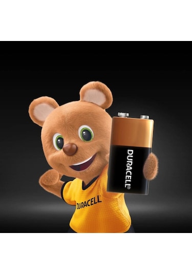 Duracell 6LR61/MN1604 Alkalin 9V Pil 3'lü
