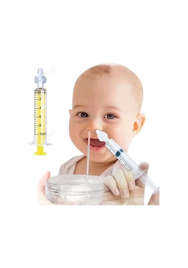 Yeniden Kullanılabilir, Manuel Burun Temizleyici 10 Ml Kapasiteli Burun Açıcı Şırınga