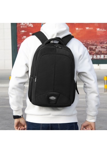 Dianziye S78 Seyahat Çantası - Hafif Ve Dayanıklı Laptop Sırt Çantası Siyah Siyah