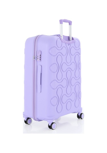 Mçs Polipropilen 2li Valiz Seti Büyük & Makyaj V376 S23sy1000047-set 00025 Lila