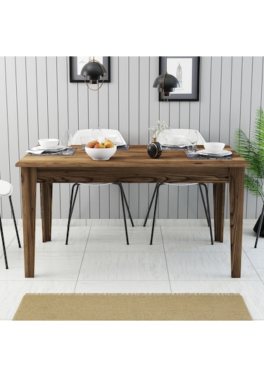 Milan Yemek Masası - Ceviz / Ceviz