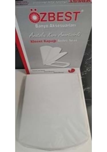 Özbest Anatolia Kare Yavaş Kapanan Klozet Kapağı