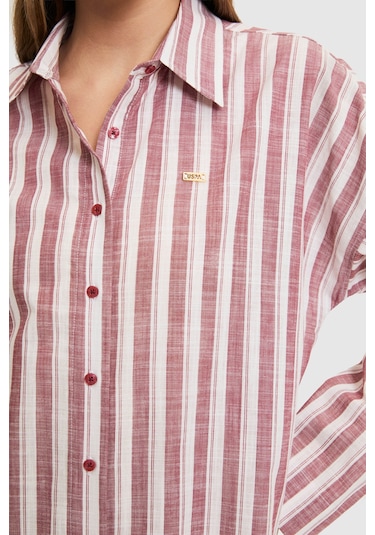 U.S. Polo Assn. U.s. Polo Assn. Kadın Vişne Tunik 50324620-vr223