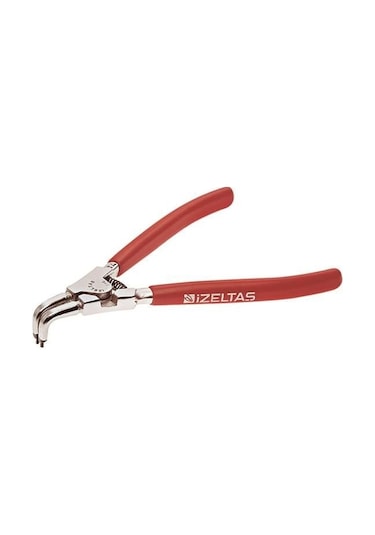 Izeltaş Dış Segman Pense Yaylı Eğri 170 Mm