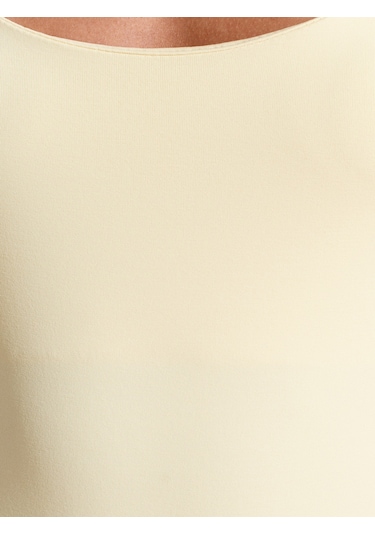 Dilvin 20977 Kalın Askılı Poliamid Atlet-sarı Sarı