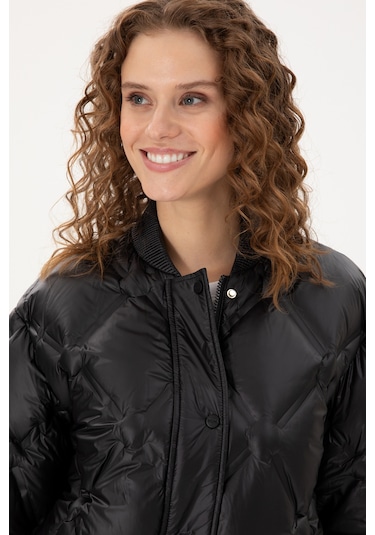 U.s. Polo Assn. Kadın Siyah Mont 50289590-vr046 Siyah