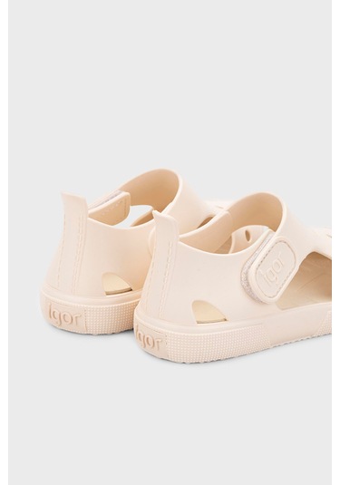 Igor S10343 SURFI Çocuk  Fildişi Sandalet