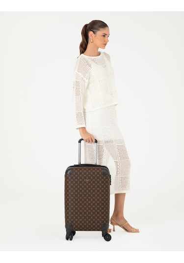 Pierre Cardin Kadın Kahverengi Valiz 50296748-vr029 Kahverengi