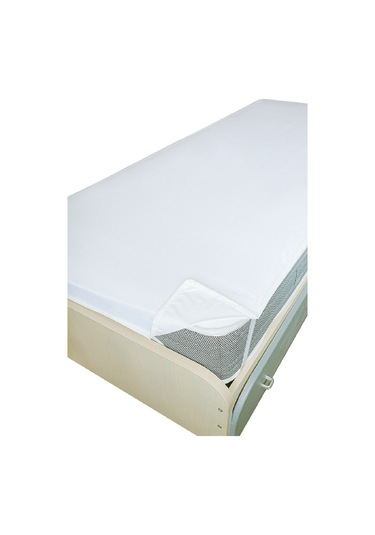 Divanev Tek Kişilik 90x190 Cm Alez Cm Sıvı Geçirmez Micro Çarşaf Yatak Koruyucu Alez Beyaz