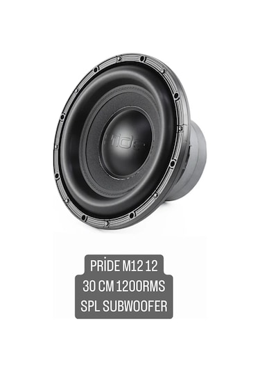 Pride M12-12 30 Cm Spl Subwoofer 1200rms