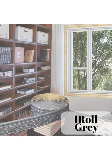 Elmpaly 3d Duvar Dekorasyon Şeridi Kendinden Yapışkanlı 362.2 İnç Xpe Köpük Kabartma Desen