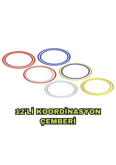 Kodispa Slalomlu 17cm Hunili Full Antrenman Seti Çok Renkli