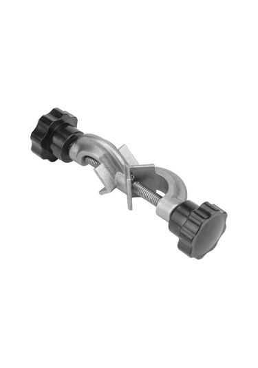 Xindoker Laboratuvar Paslanmaz Çelik 90 Derece Sabit Klempe - Flakon Ve Kondensatör Boruları İçin Dayanıklı İki Şeritli Tutucu