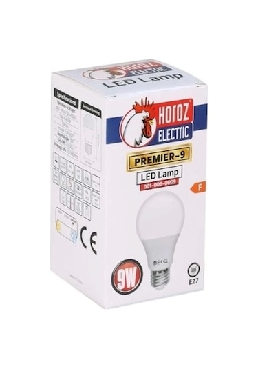 Horoz Electric Premier 9w Led Ampül Beyaz Işık