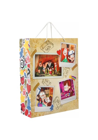 Disney Laminatlı Dikey Paket 31x40x11 Cm Gravity Falls 175480039