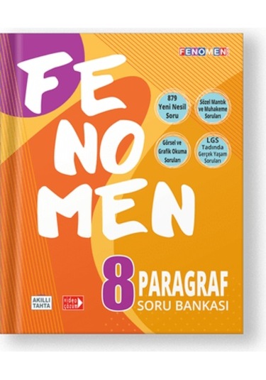 Gama 8. Sınıf Paragraf Fenomen Soru Bankası 2022 N11.4686