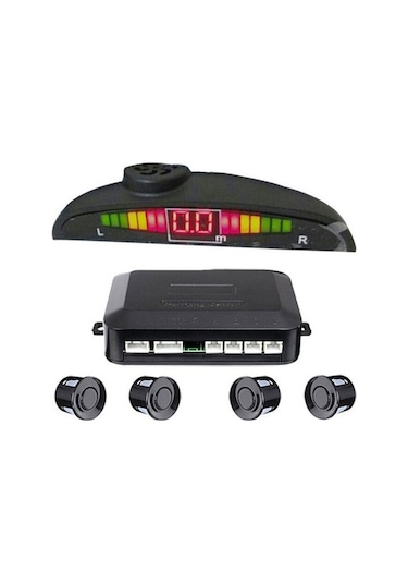 İnvells Park Sensörü Ses İkazlı Metre Göstergeli Siyah 22Mm N11.198