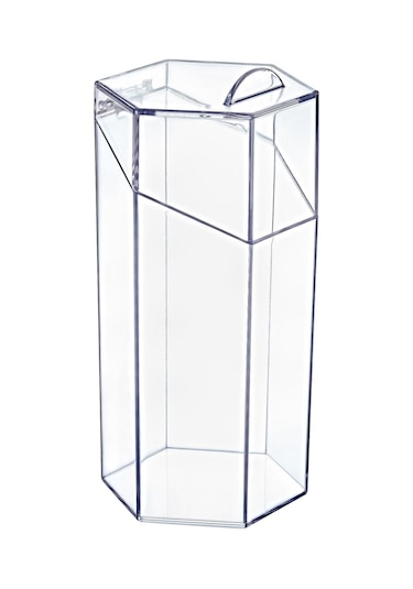 Morponi Kapaklı Makyaj Fırçası Düzenleyici Organizer Şeffaf