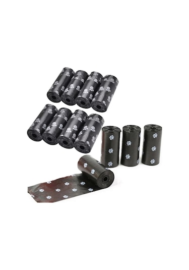 Köpek Evcil Hayvan Dışkı Poşeti 12 Rulo 15'li